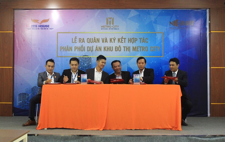 Ra Quân Và Kí Kết Dự Án Metro City – Tây Bắc Sài Gòn