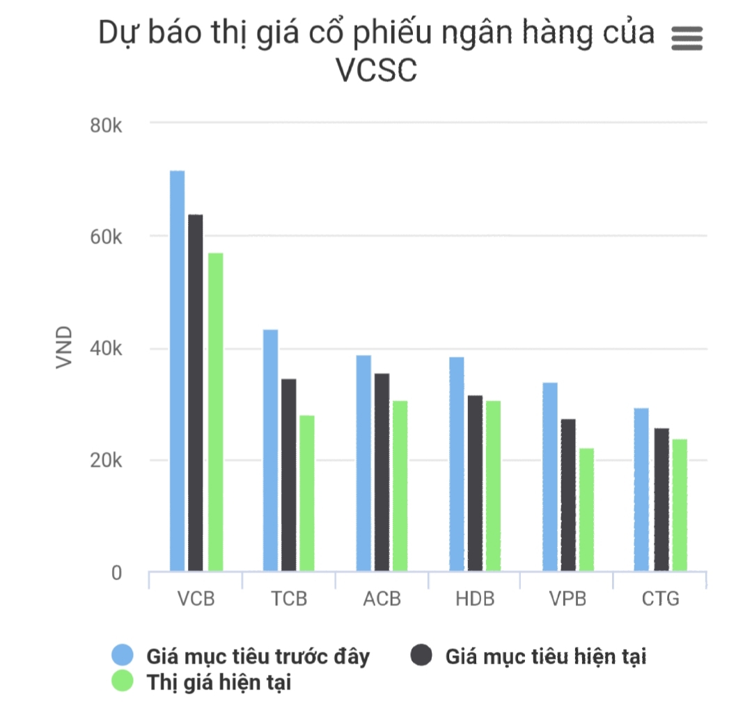 Công ty chứng khoán hạ kỳ vọng cổ phiếu ngân hàng