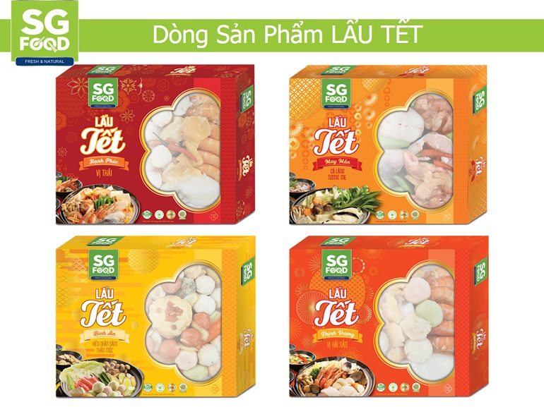 Sài Gòn Food Ra Mắt Sản Phẩm Tết 2019