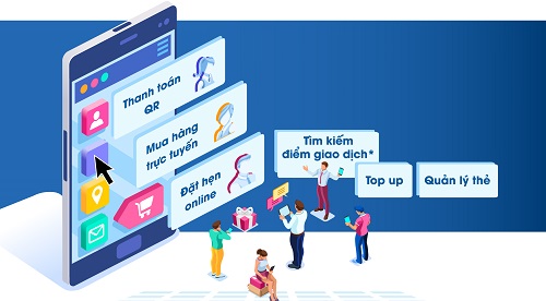 Sacombank Pay tích hợp nhiều giải pháp tài chính