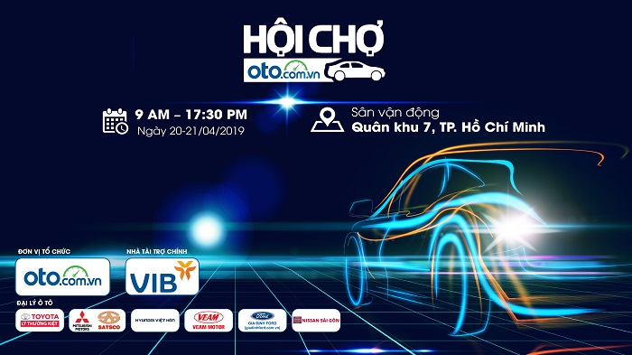 TP.HCM: Hội Chợ Ô Tô Lớn Nhất Miền Nam Năm 2019