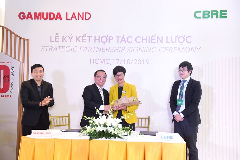 CBRE chính thức quản lý vận hành Khu căn hộ cao cấp emerald - khu đô thị celadon city.