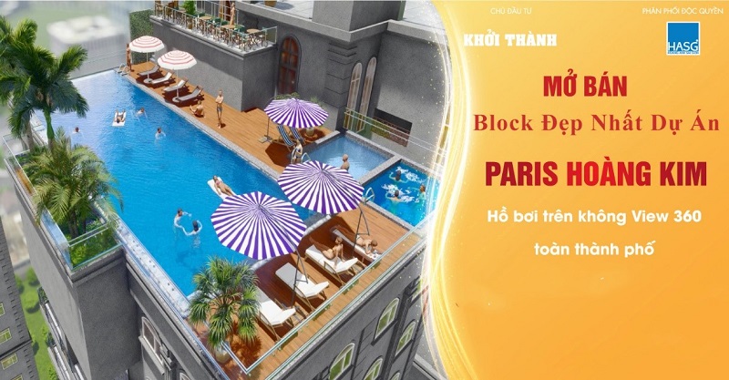 TP.HCM: Mở Bán Tòa Tháp Đẹp Nhất Dự Án Paris Hoàng Kim