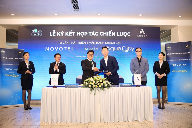 Ký Kết Hợp Tác Tư Vấn Phát Triển Và Vận Hành Khách Sạn Novotel Tại Khu Đô Thị Sinh Thái Thông Minh Aqua City