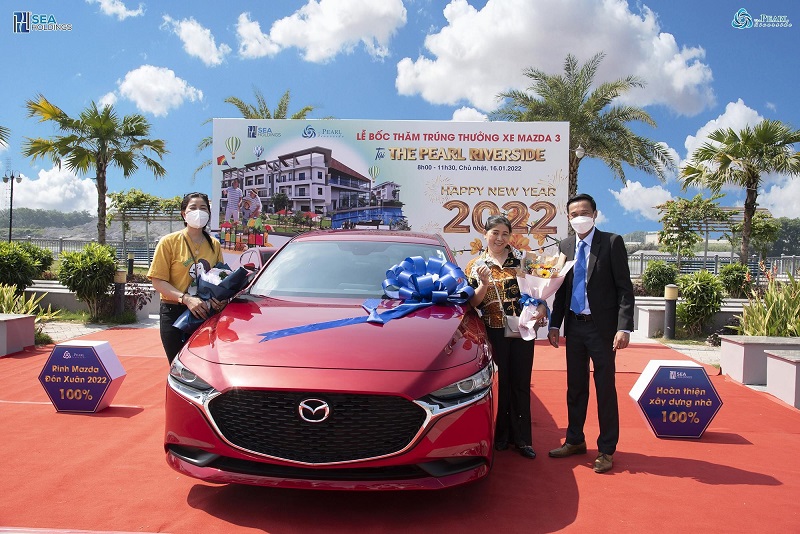 SeaHoldings tri ân và trao tặng Mazda 3 cho khách hàng nhân dịp năm mới 2022