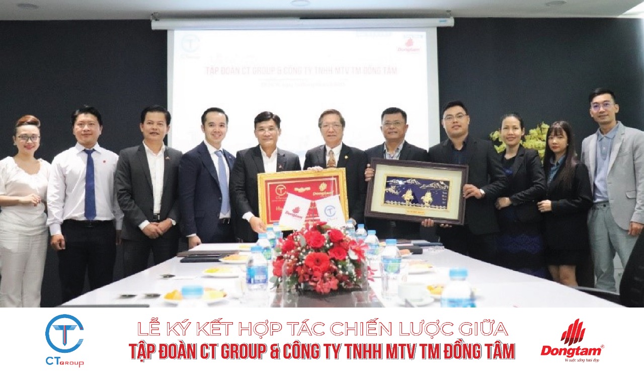 CT Land Hợp Tác Chiến Lược Với Đồng Tâm Group