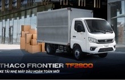 Thaco Frontier TF2800 - xe tải nhẹ máy dầu hoàn toàn mới