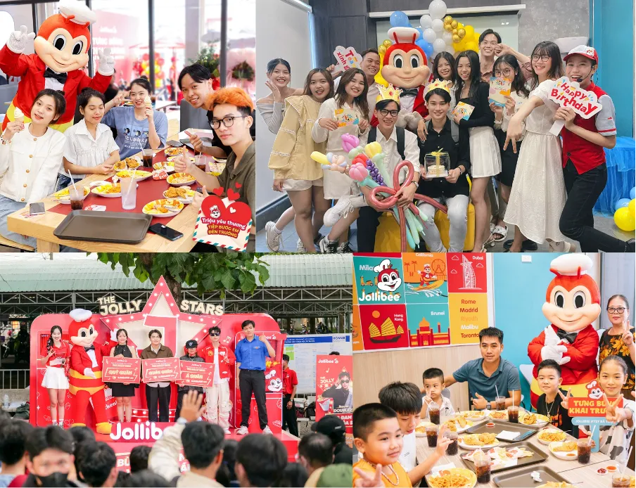 Jollibee đánh dấu cột mốc 20 năm tại Việt Nam, hướng đến mở 250 cửa hàng vào năm 2025
