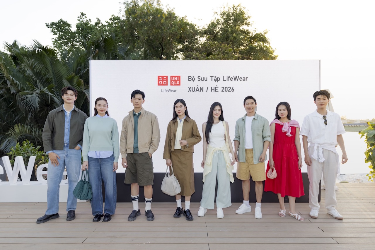 UNIQLO ra mắt BST LifeWear Xuân/Hè 2026: Màu sắc mới, kiểu dáng mới cho nhịp sống hiện đại